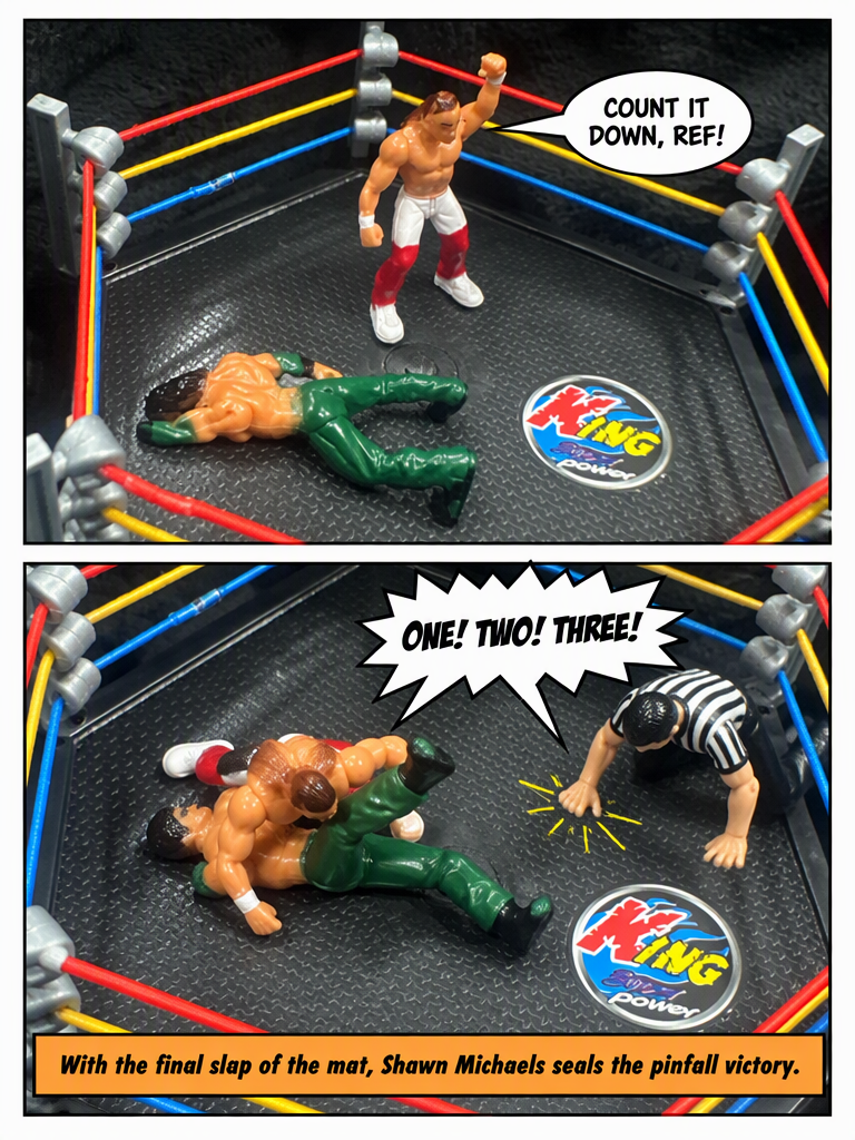 shawn michaels beats Matt hardy to retain his spot (page 4 of 8)
