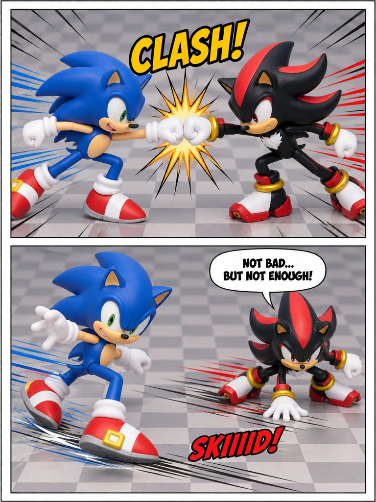 Sonic versus Shadow (page 2 of 4)