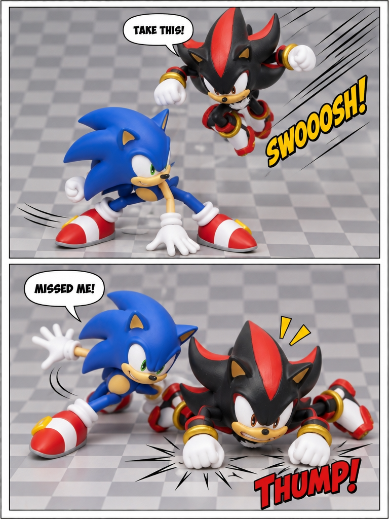 Sonic versus Shadow (page 3 of 4)