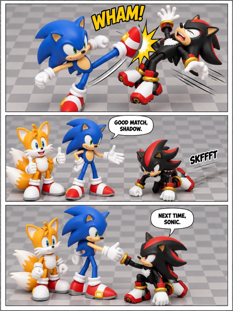Sonic versus Shadow (page 4 of 4)