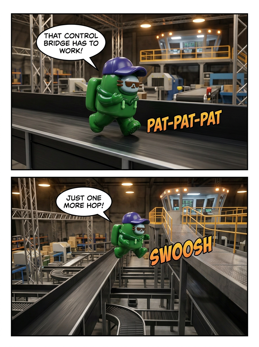 Escape from the Sorting Bay (page 2 of 4)