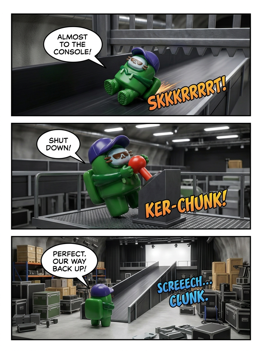 Escape from the Sorting Bay (page 4 of 4)