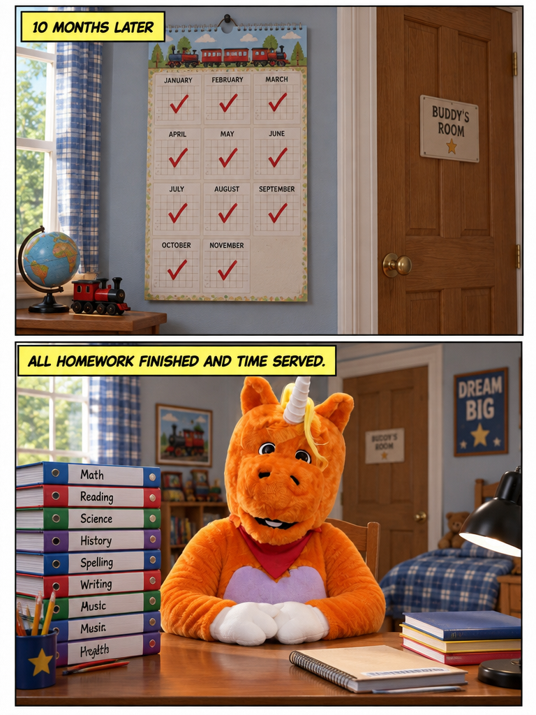 Buddy and the Missing Homework Pt 2 (page 2 of 4)