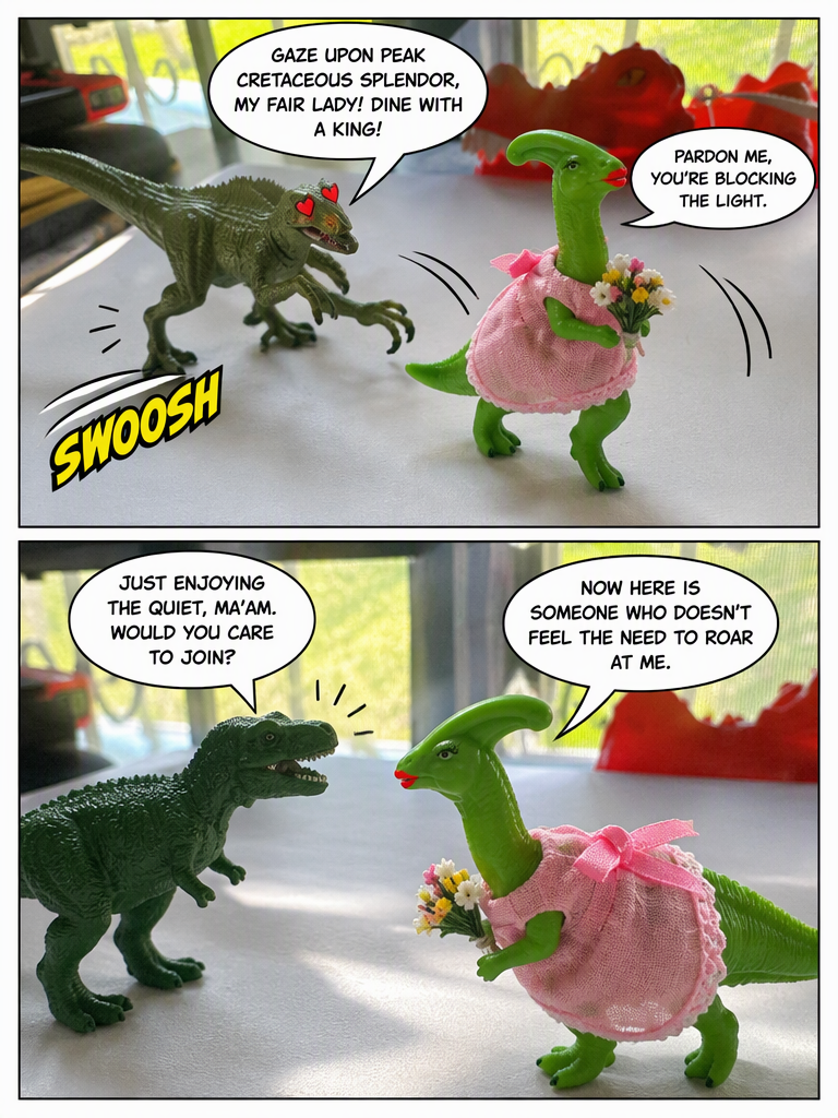 Dino Date Dilemma (page 2 of 4)