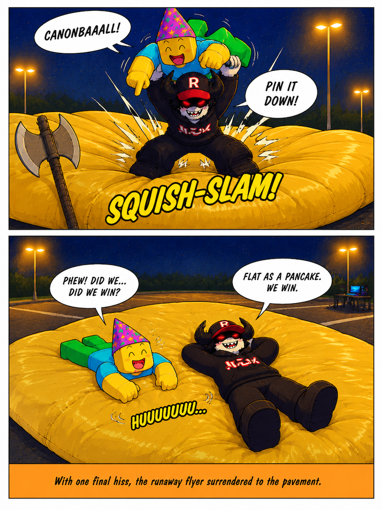 Ground Control to Flat Blimp (page 3 of 4)
