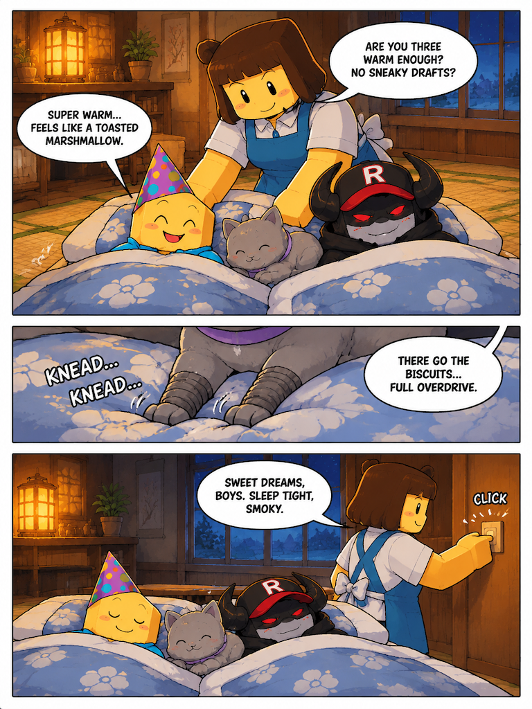 Bedtime Purrs (page 2 of 4)