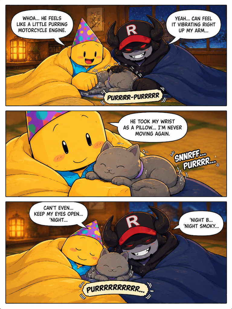 Bedtime Purrs (page 3 of 4)