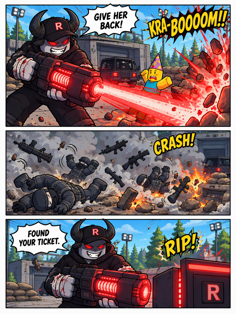 why is noob one of the guards?? (page 3 of 4)