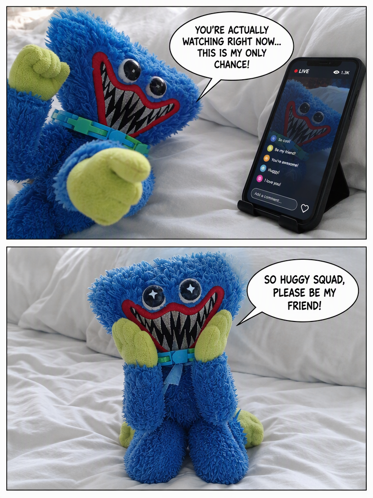 Huggy's Big Stream (page 3 of 4)