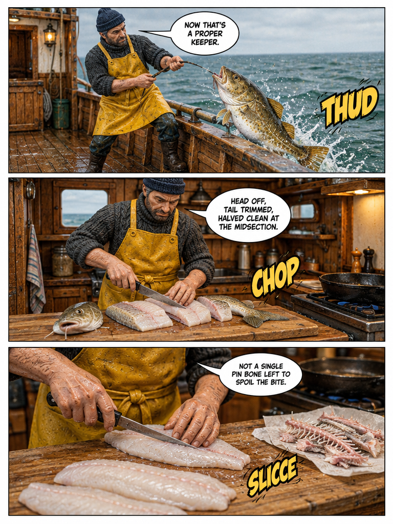 The Fisherman's Catch and Galley Pan (page 2 of 4)