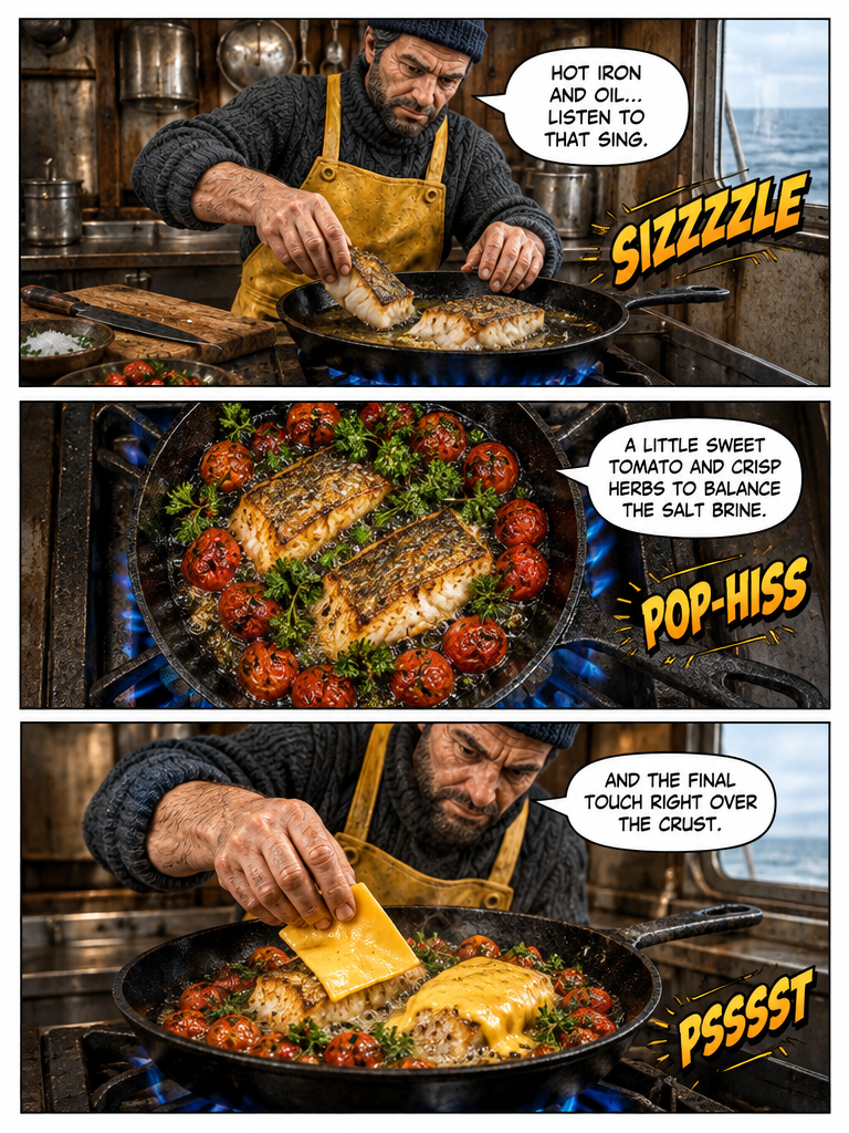 The Fisherman's Catch and Galley Pan (page 3 of 4)