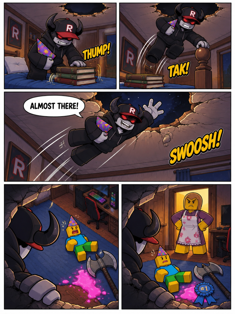 Through the Ceiling Breach (page 2 of 4)