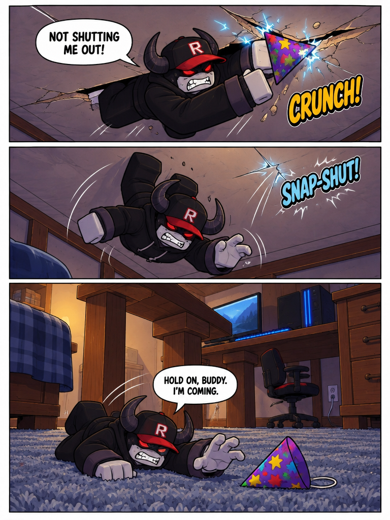 Through the Ceiling Breach (page 4 of 4)