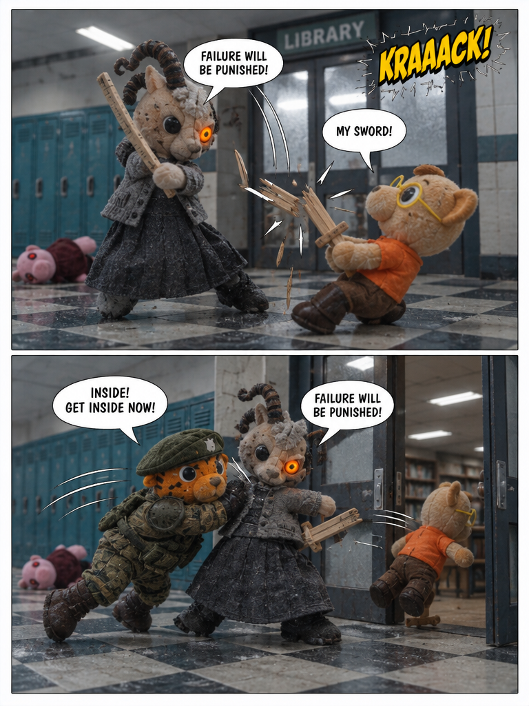 Detention in the Hallway (page 3 of 4)