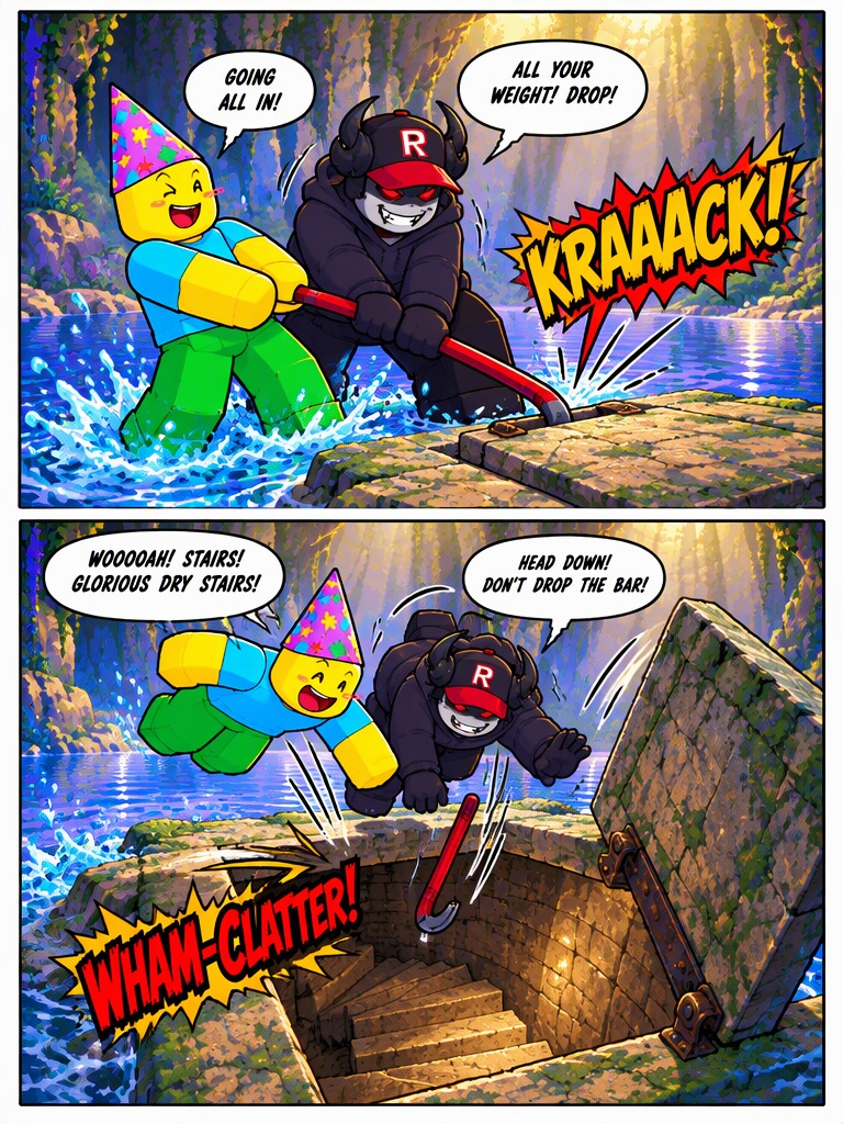 The Cavern Stairwell (page 3 of 4)