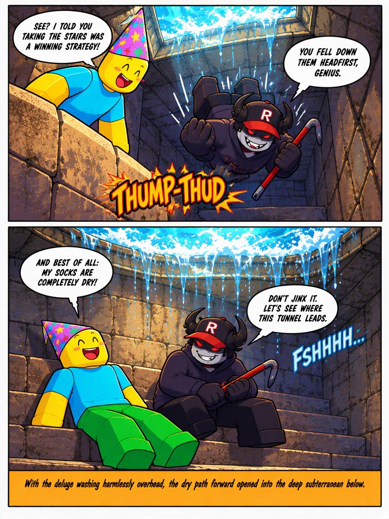 The Cavern Stairwell (page 4 of 4)