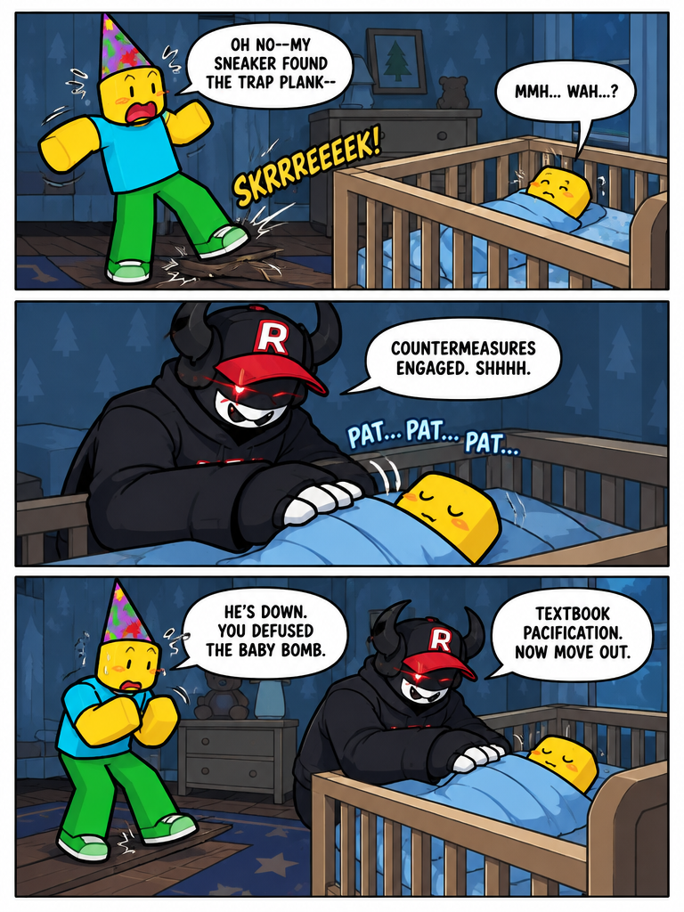 Bedtime and RoBlox (page 2 of 4)