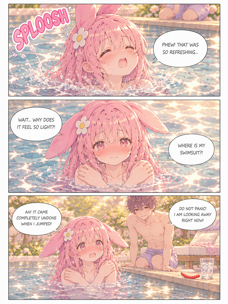 A Splash at the Pool (page 2 of 4)
