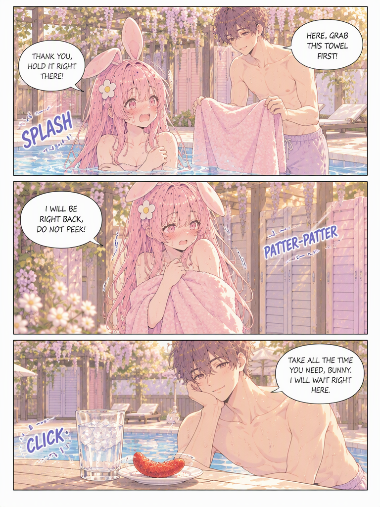 A Splash at the Pool (page 3 of 4)