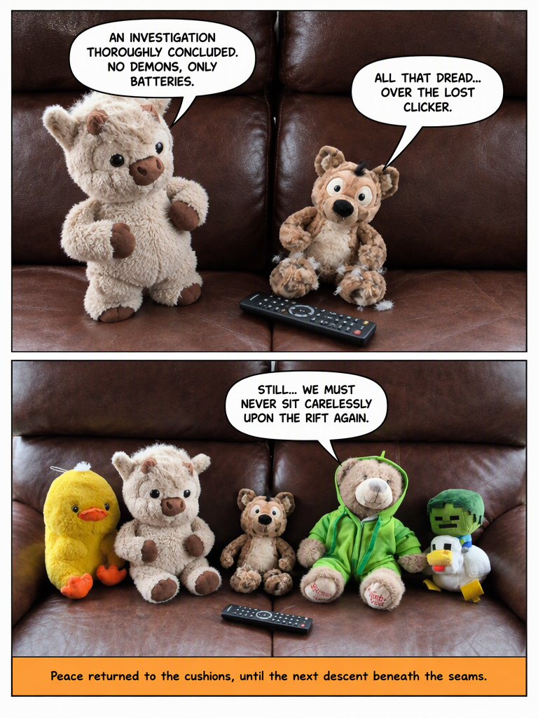 Summoned from the Sofa Seam (page 4 of 4)