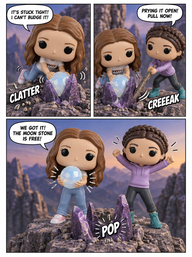 The Moon Stone of Crystal Cave (page 3 of 4)