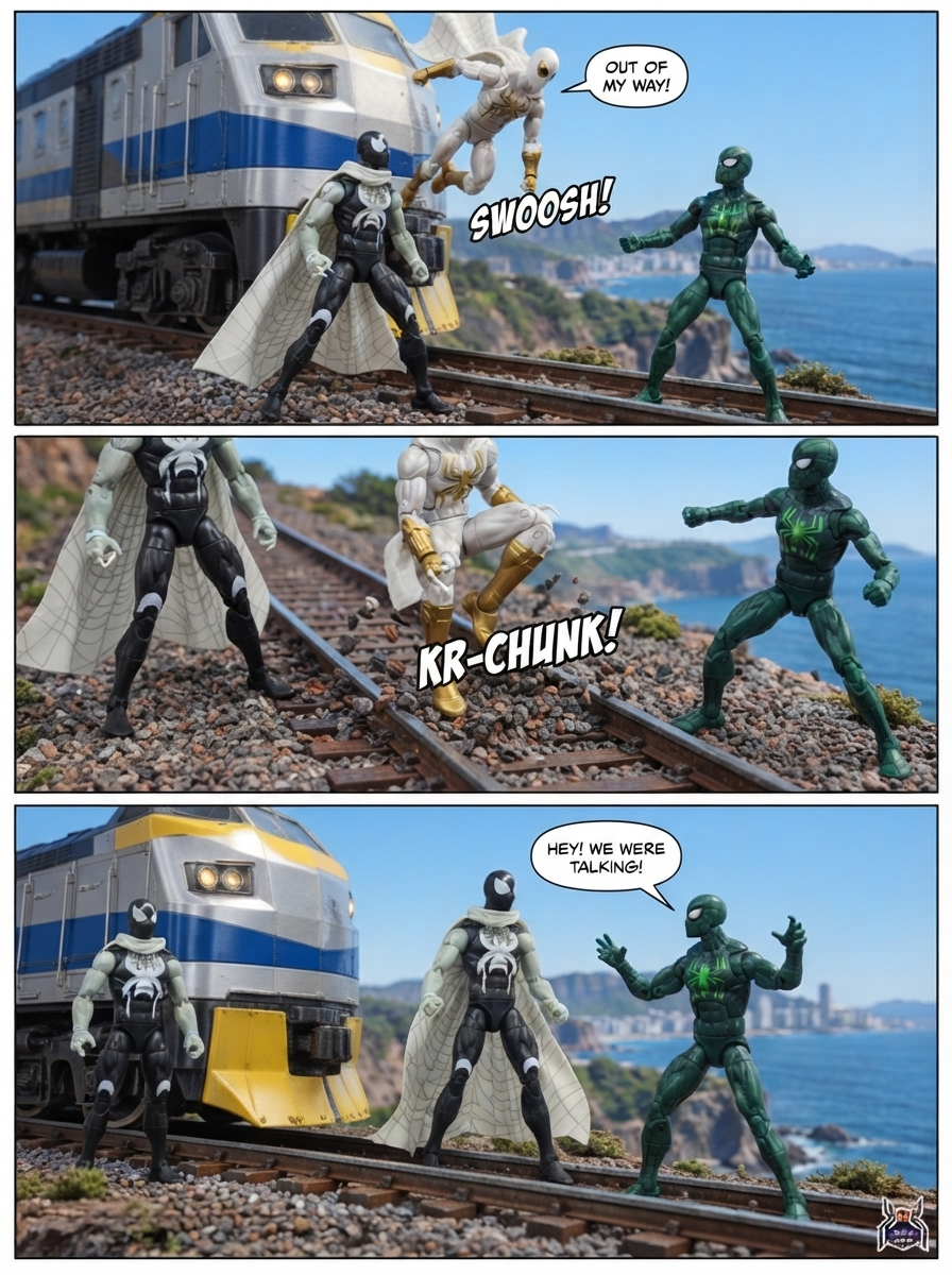 Spider Squabble on the Rails (page 3 of 4)