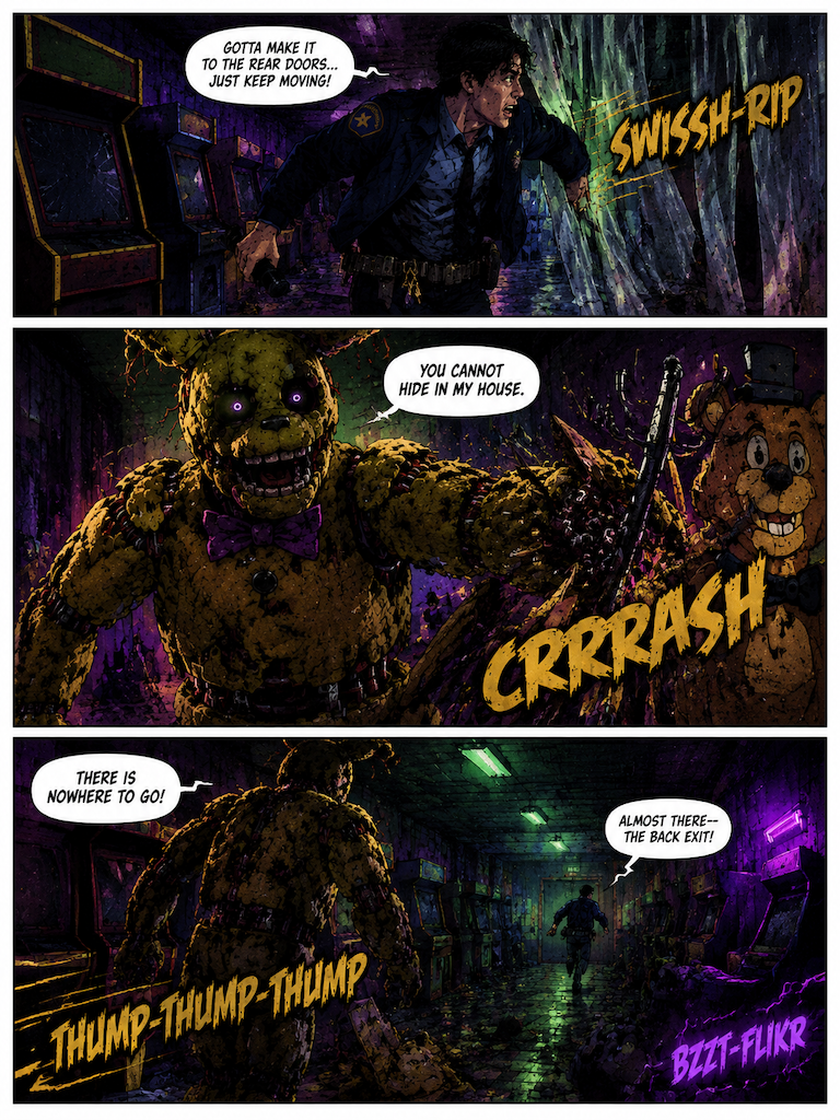 The Horror at Fazbear's Fright: The First Night (page 2 of 4)