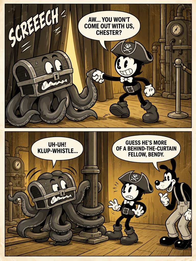 A Troupe Reunited, A Friend Reluctant (page 2 of 4)