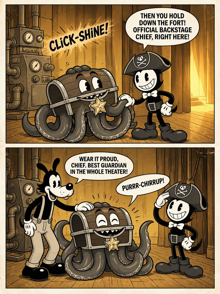 A Troupe Reunited, A Friend Reluctant (page 3 of 4)