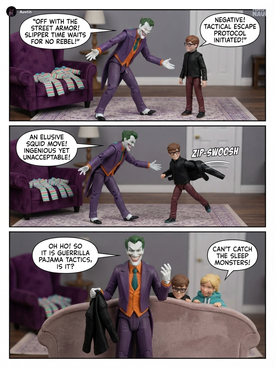 Bedtime Routine at the Hideout (page 2 of 8)