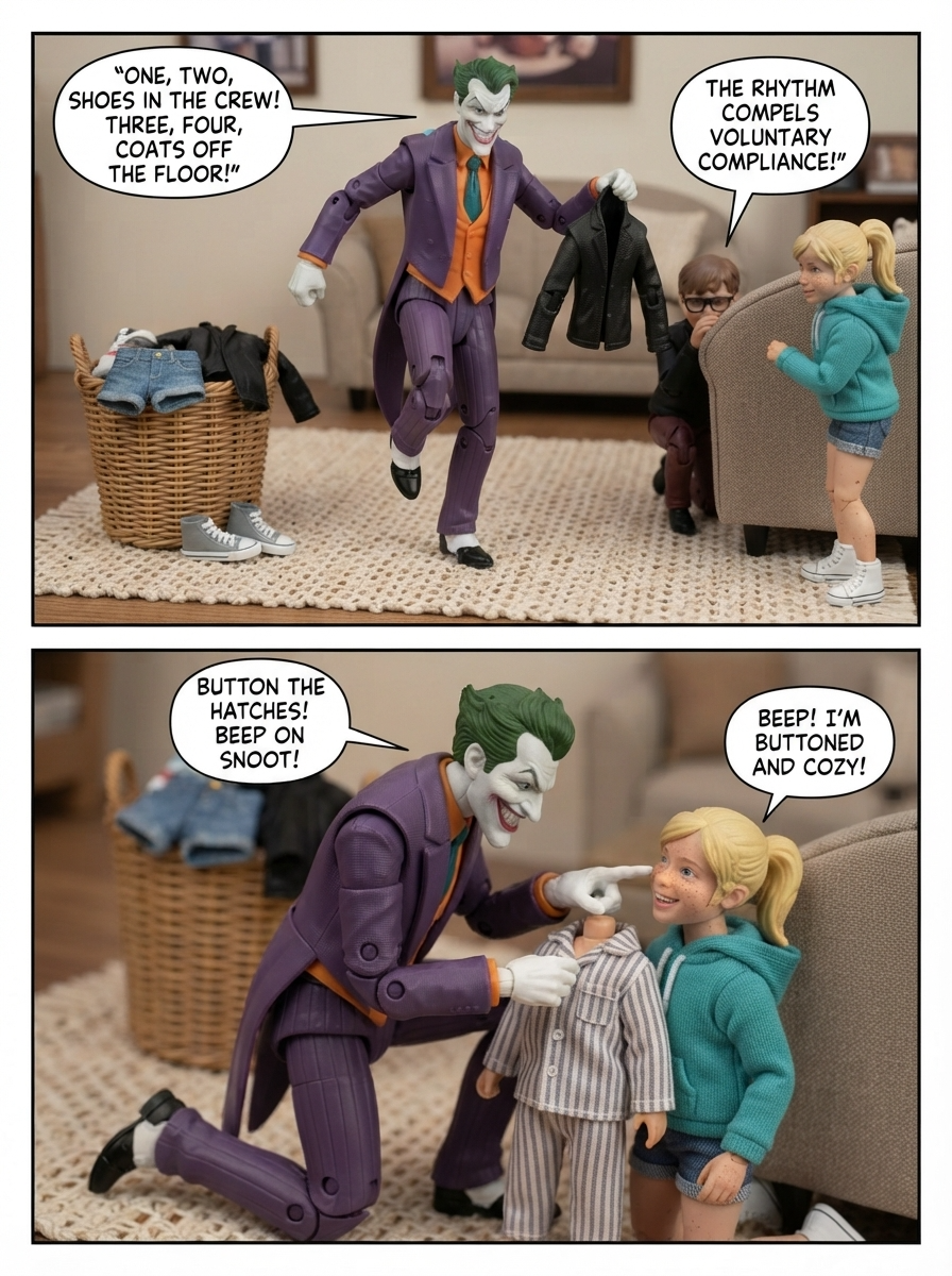 Bedtime Routine at the Hideout (page 3 of 8)