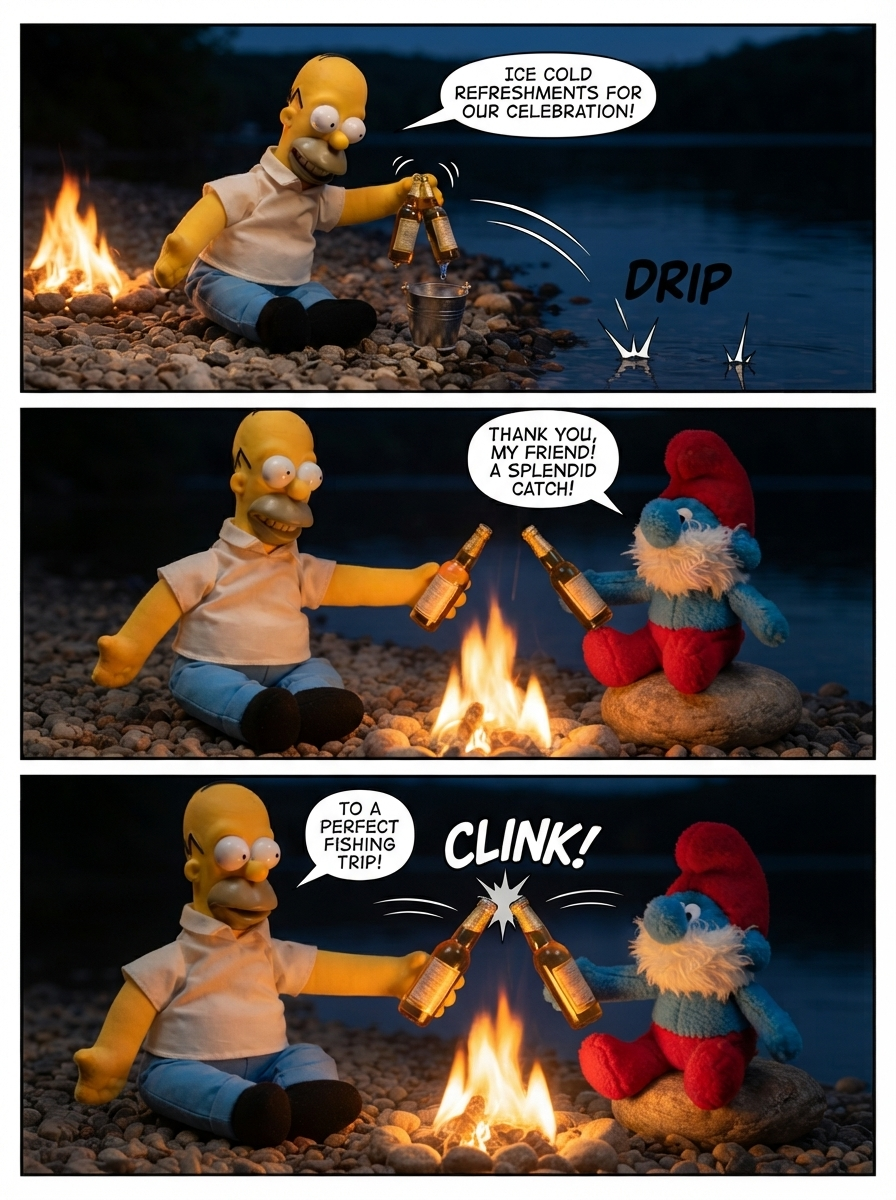 Homer and Papa Smurf (page 3 of 4)