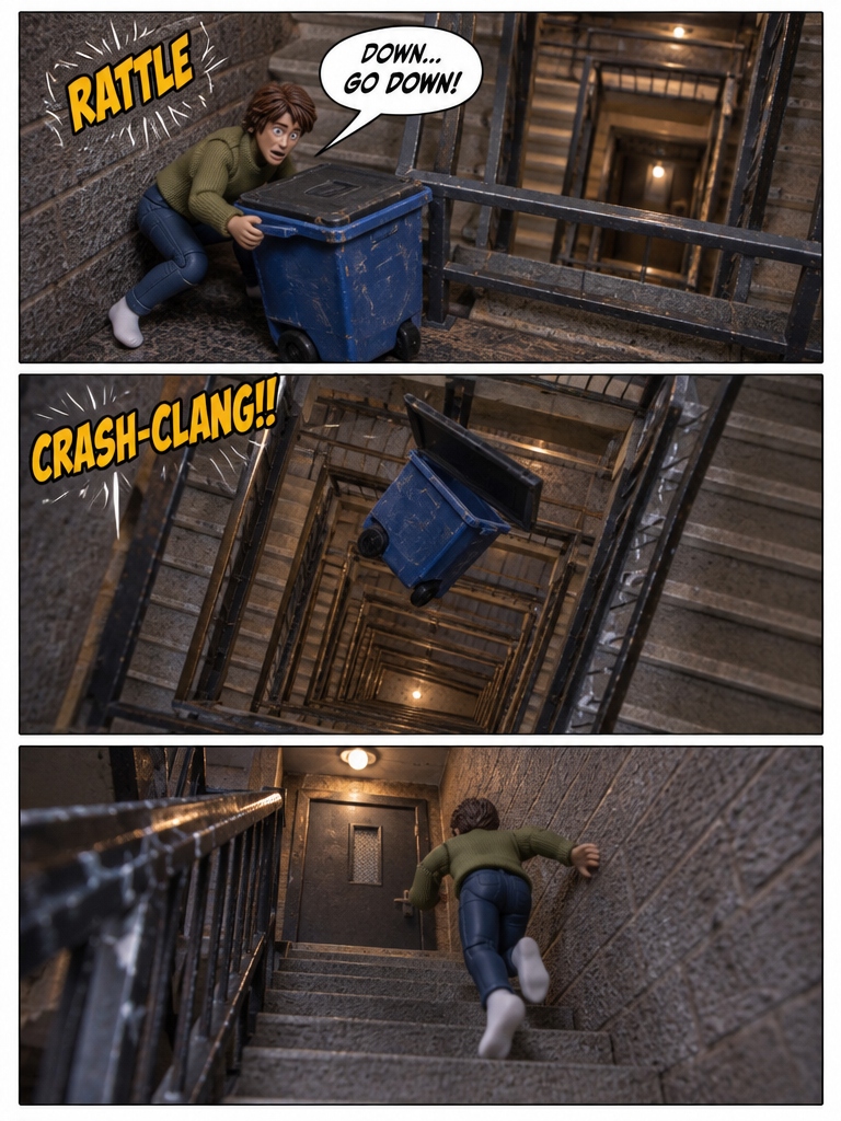 Decoy on the Stairs (page 3 of 4)
