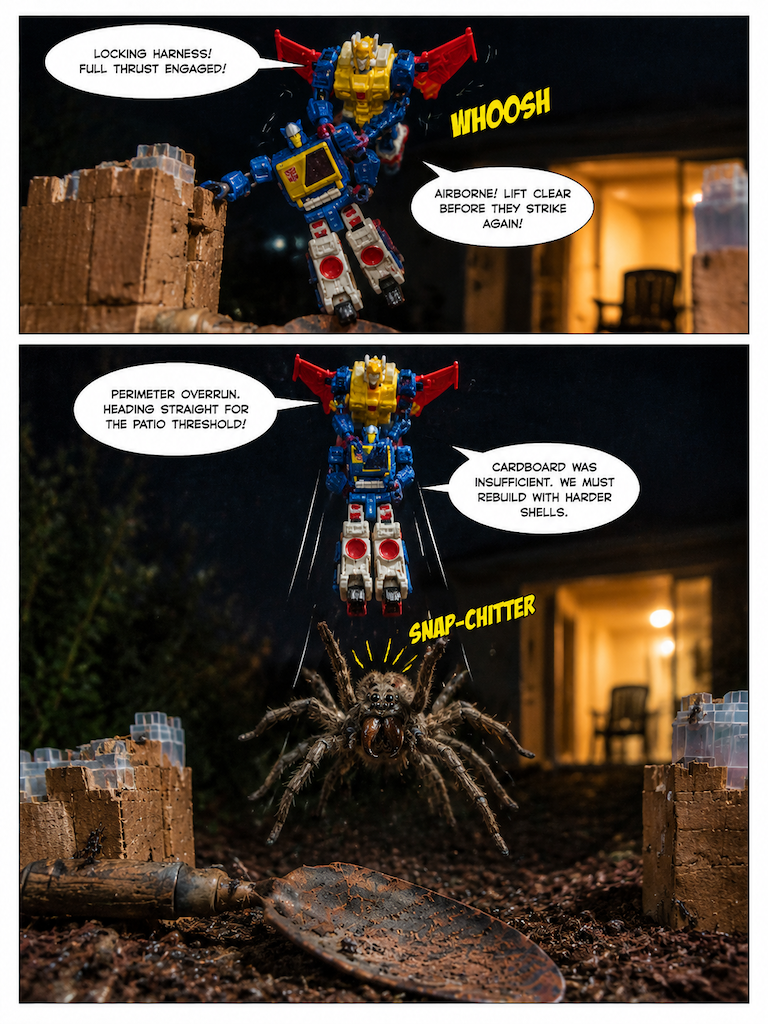 Nightfall Siege at the Cardboard Gate (page 3 of 4)