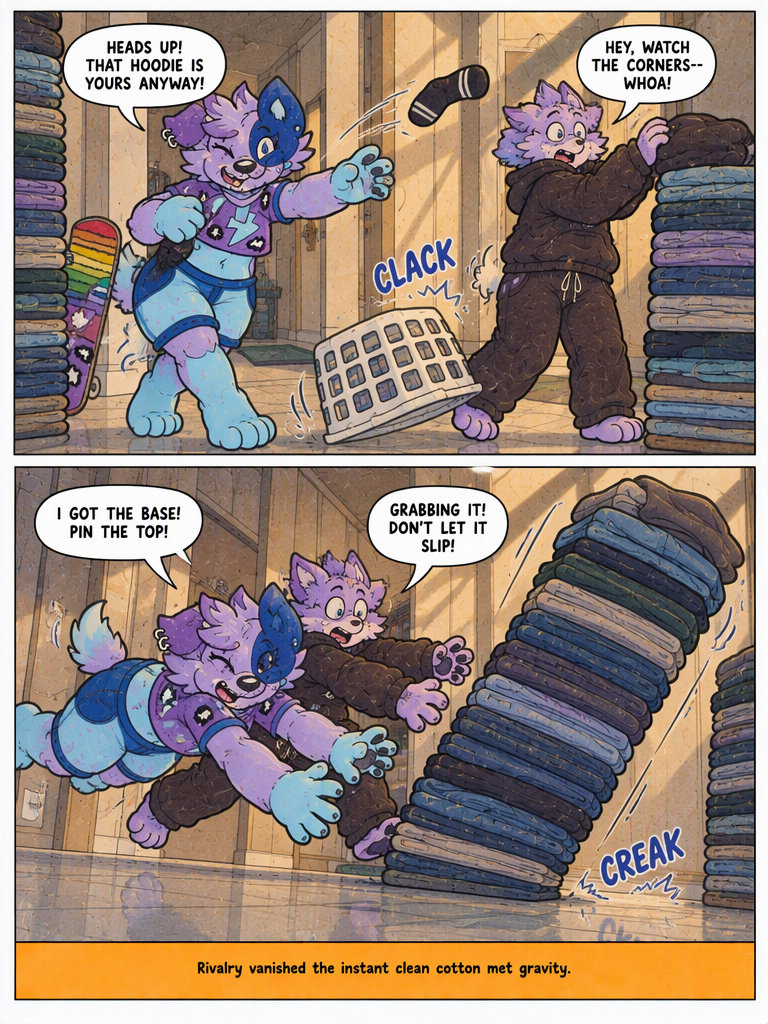 The Laundry Line Shuffle (page 2 of 4)