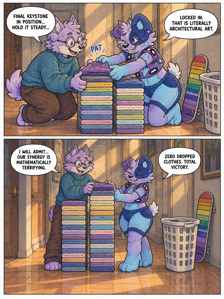 The Laundry Line Shuffle (page 3 of 4)
