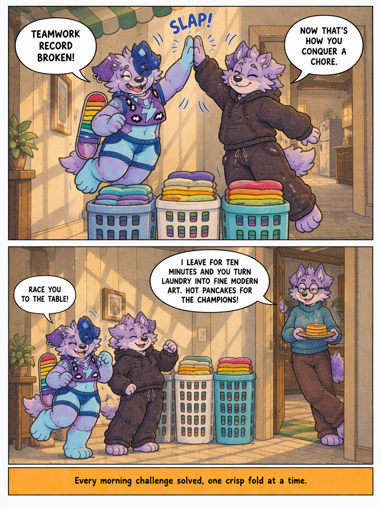 The Laundry Line Shuffle (page 4 of 4)