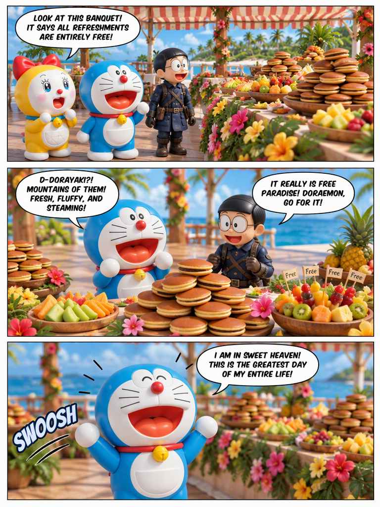 doraemon zombie apocalypse S2 episode 1 welcome to the safe island (page 2 of 4)