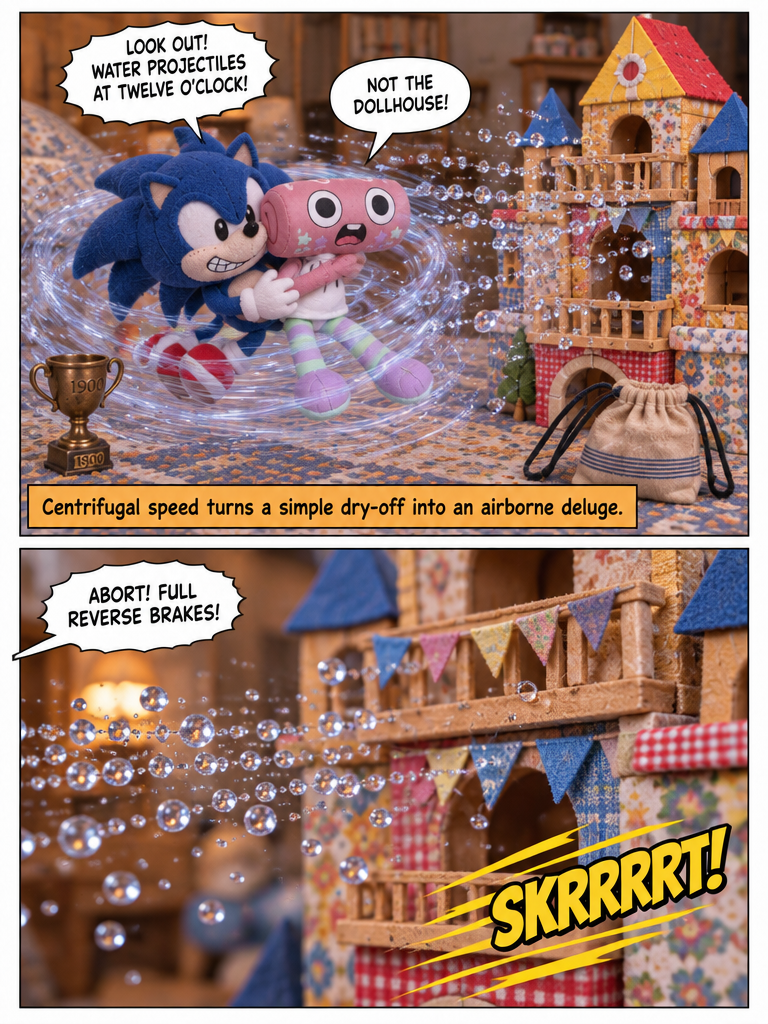 The Great Plush Dry-Off (page 2 of 4)