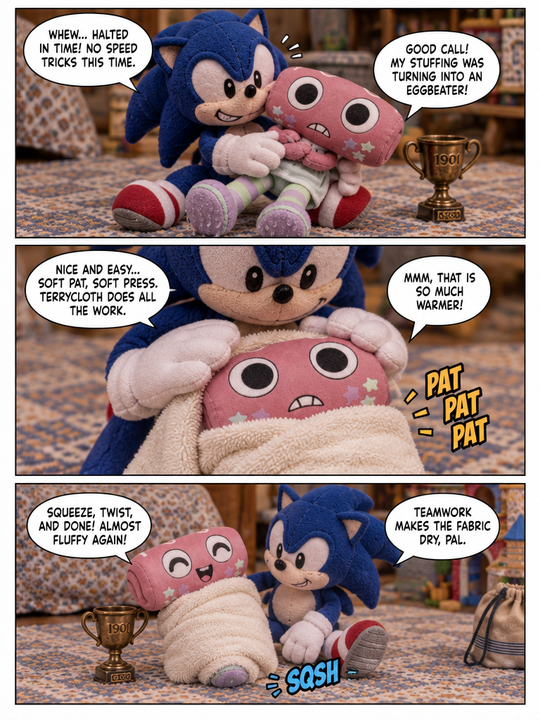 The Great Plush Dry-Off (page 3 of 4)