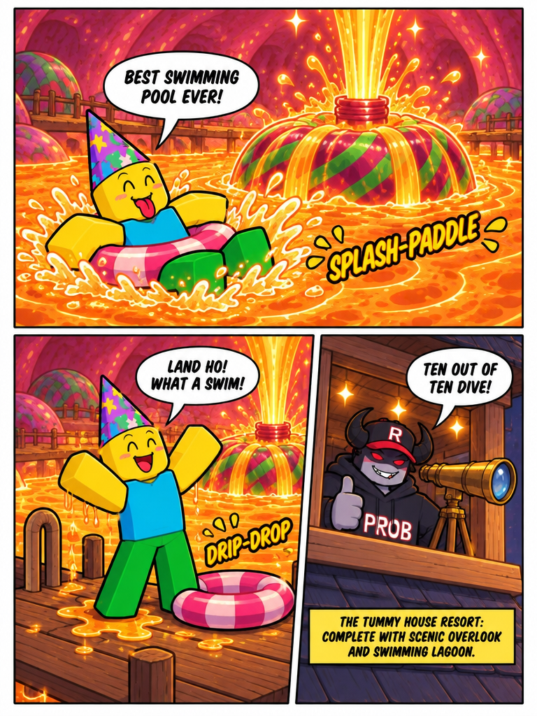 A Dive into the Tummy Fountain (page 4 of 4)