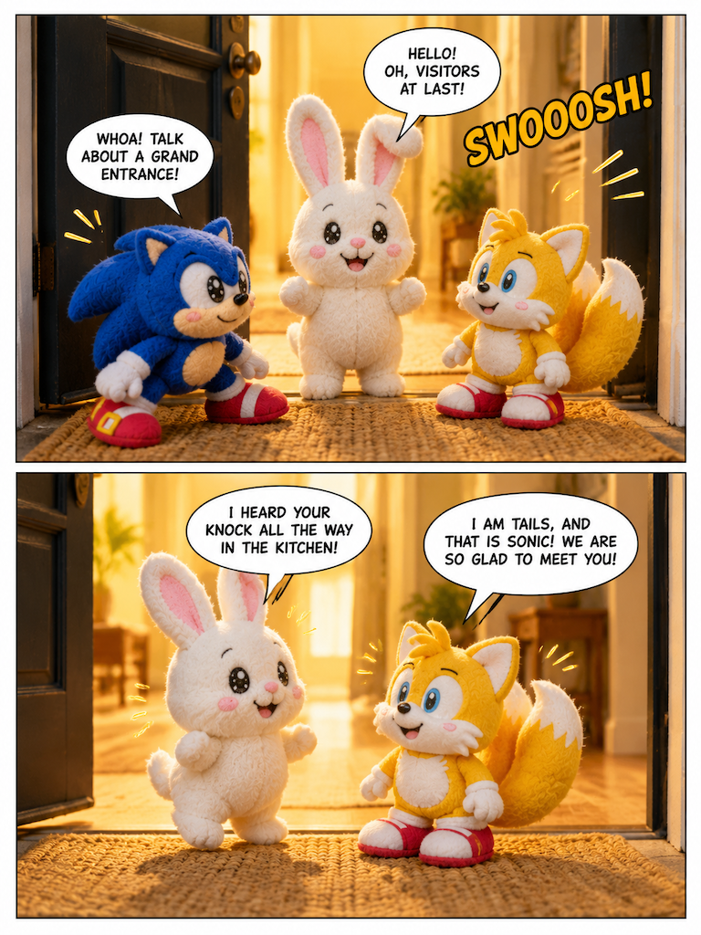 Knock at the Porch Door (page 3 of 4)