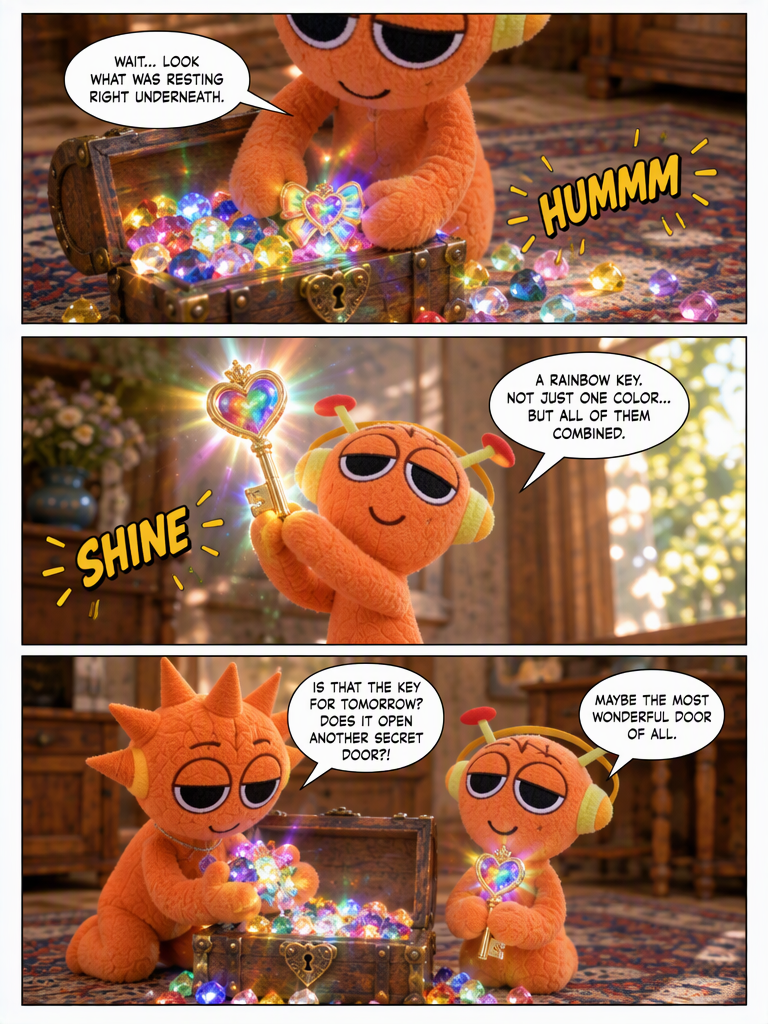 The Rainbow Key of Tomorrow (page 3 of 4)