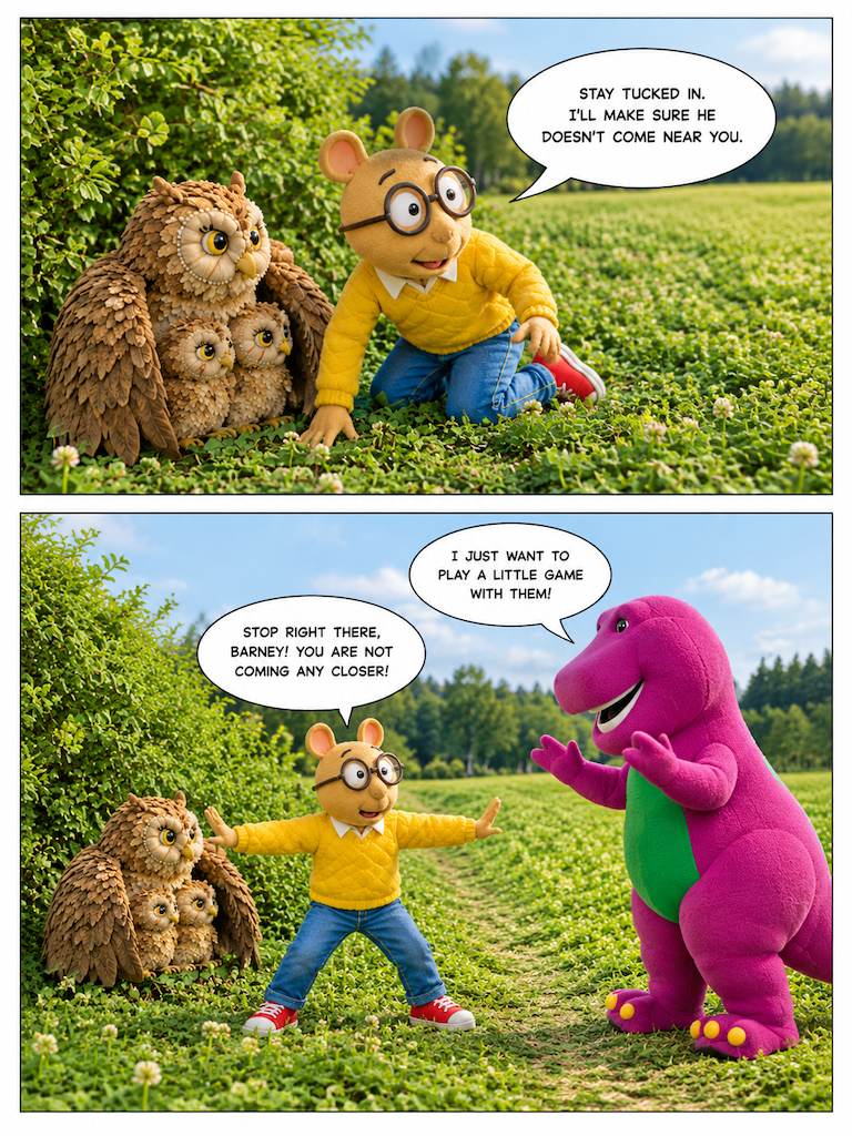 A Watchful Stand in the Meadow (page 2 of 4)