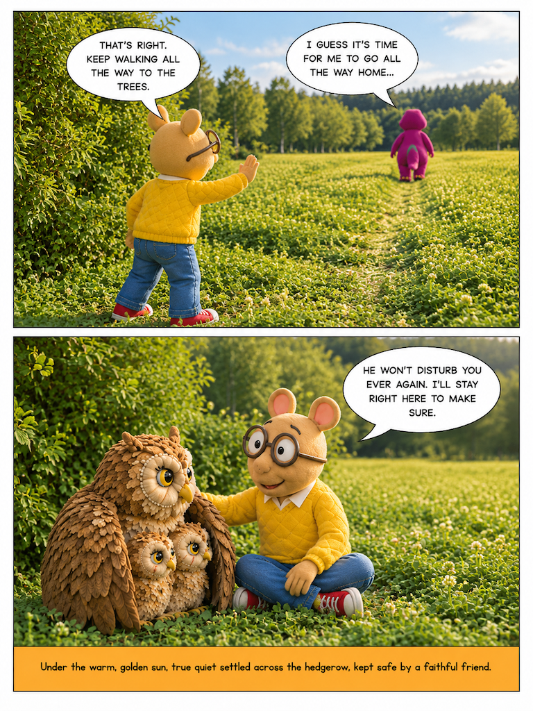 A Watchful Stand in the Meadow (page 4 of 4)