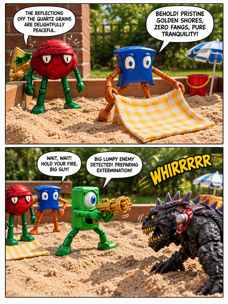 A Day at the Sandbox Shore (page 2 of 4)