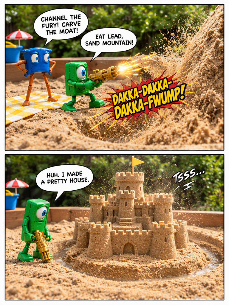 A Day at the Sandbox Shore (page 3 of 4)