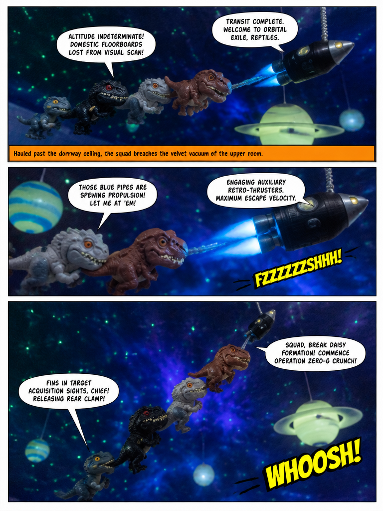 The Mercury Menace: Dinos in Space (page 2 of 4)