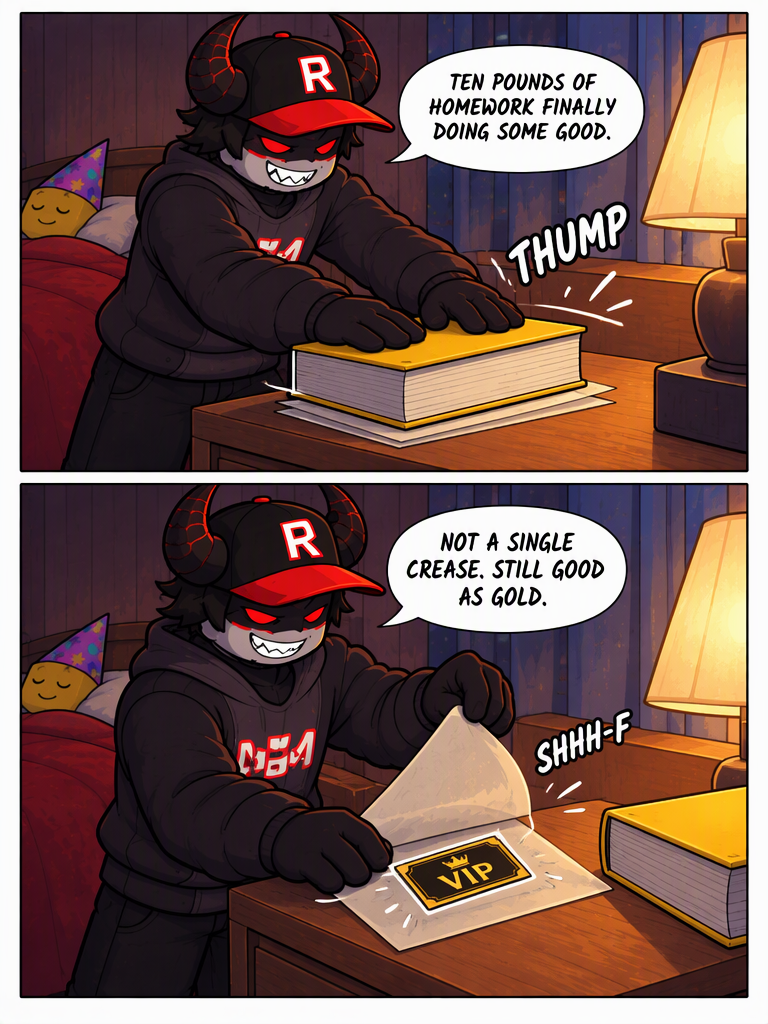 Saving the VIP Pass (page 3 of 4)