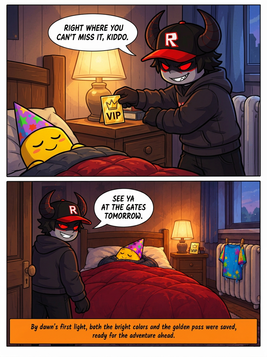 Saving the VIP Pass (page 4 of 4)
